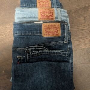 Levi's Denim Jeans Trio
